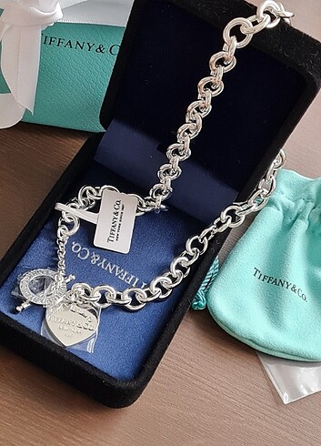 Tiffany co heart tag kolye