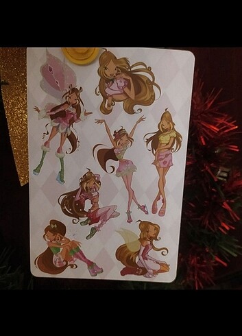  Sticker Winx club (sayfa 15 TL)