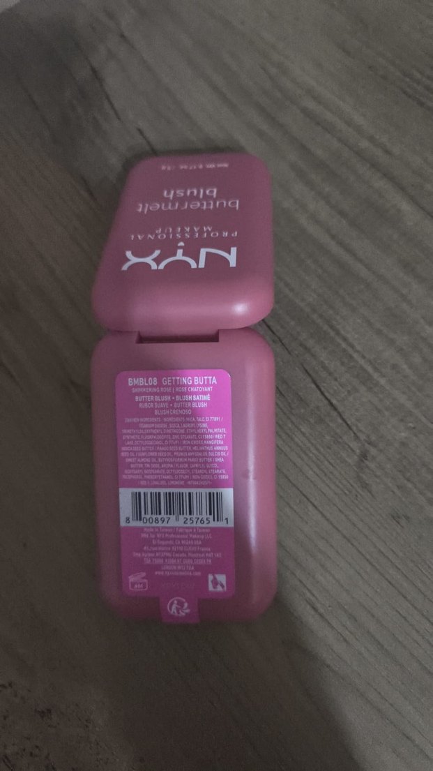 Orijinal L'Oreal etiketli nyx buttermelt blush 08 getting butta. - Görsel 5