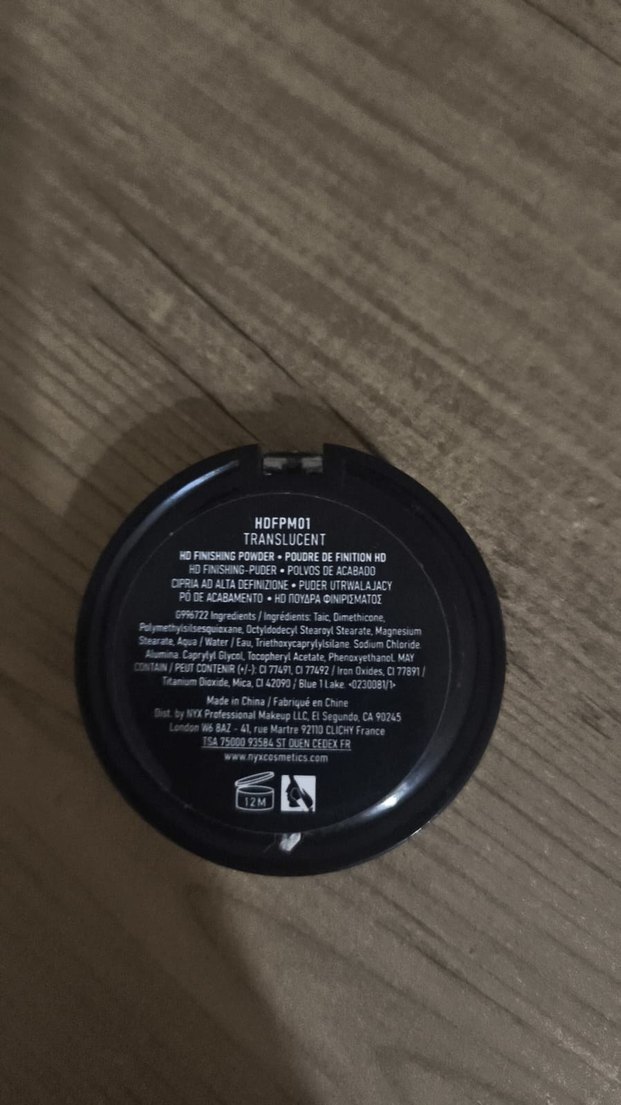 NYX HD Mineral Bazlı Bitirici Pudra Beyaz - Görsel 3