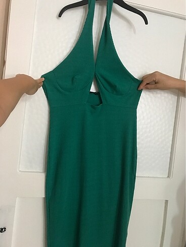 Stradivarius Midi elbise