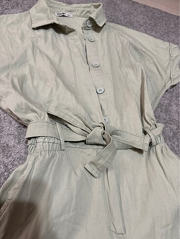 Şortlu tulum - Görsel 3