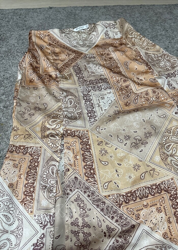 Stradivarius midi etek - Görsel 4