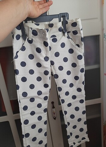 Puantiyeli pantalon