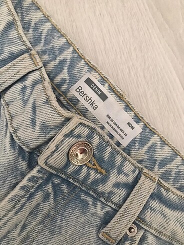 BERSHKA MOM JEAN PANTOLON
