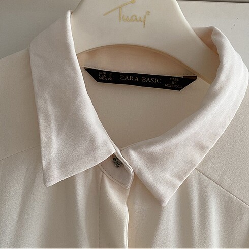 Zara şifon gömlek - Görsel 2