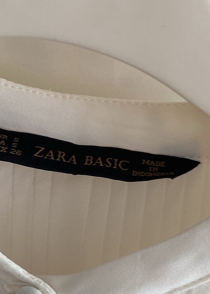 Zara şifon gömlek - Görsel 2