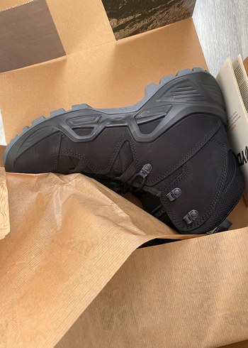 Siyah Kamuflaj Desenli Bağcıklı Erkek Spor Bot 42 no - Görsel 2