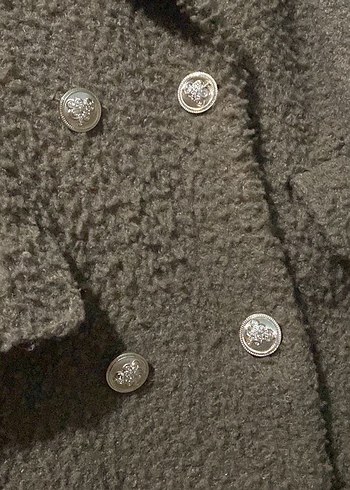 Kahverengi Uzun Kadın Palto - Görsel 3