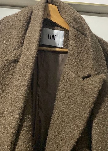 Kahverengi Uzun Kadın Palto - Görsel 2