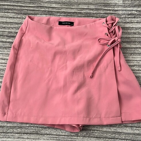 Milla şeker pembe şort etek 34 beden