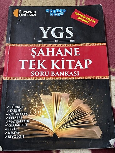 Tüm dersler test kitabı