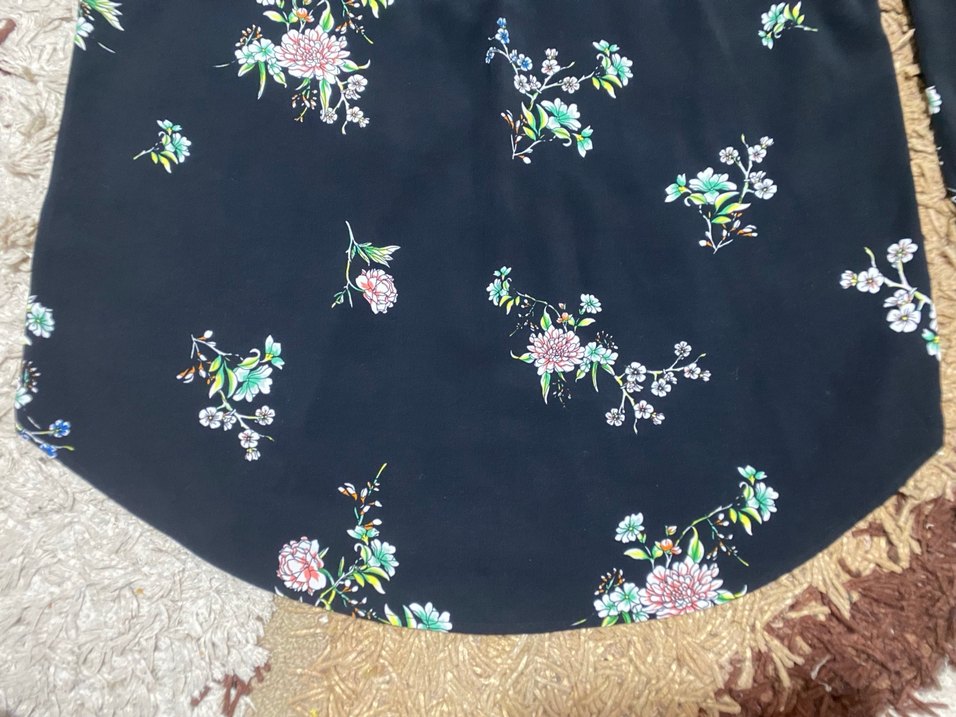 Çiçek Desenli Uzun Kollu Kadın Gömlek - Görsel 5