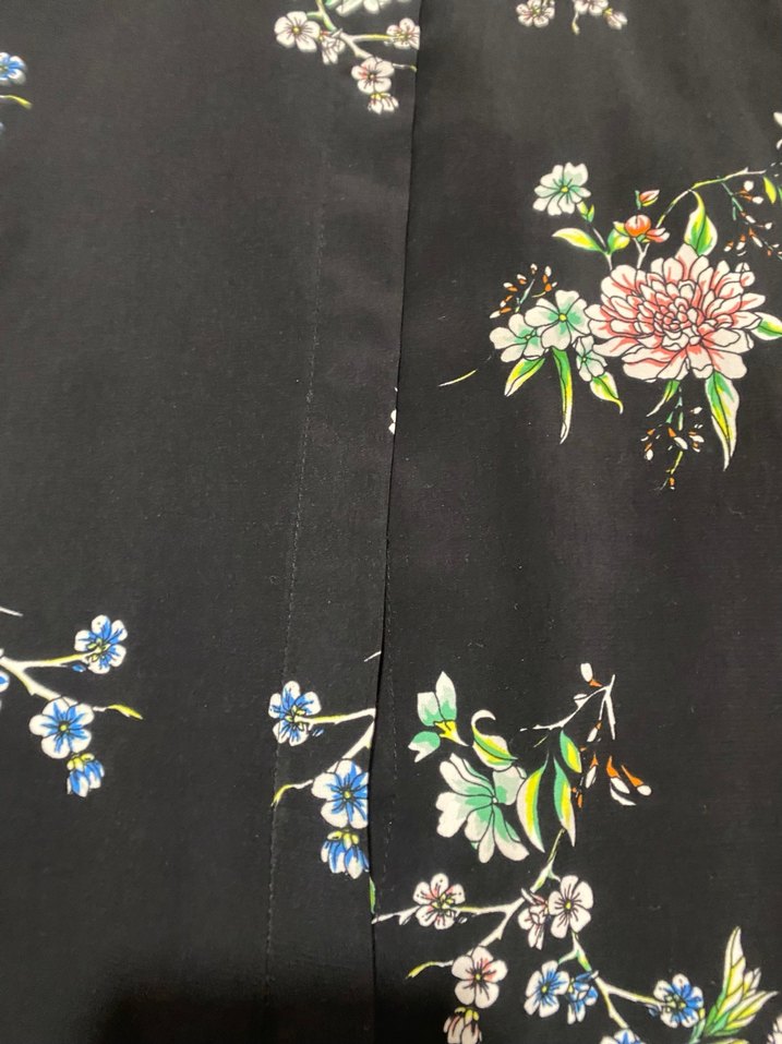 Çiçek Desenli Uzun Kollu Kadın Gömlek - Görsel 2