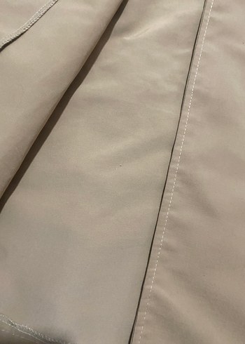 Bej Uzun Boy Kadın Trençkot - Görsel 2