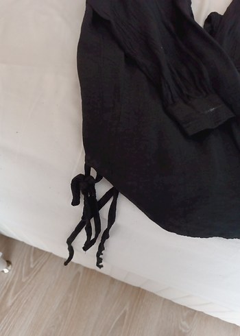 ikili takım Düğmeli Uzun Kollu Siyah Gömlek - Görsel 7