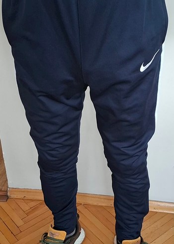 Nike Lacivert Dar Kesim Eşofman - Görsel 4