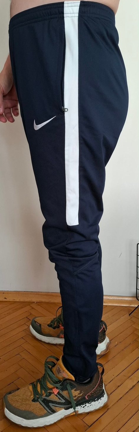 Nike Lacivert Dar Kesim Eşofman - Görsel 3