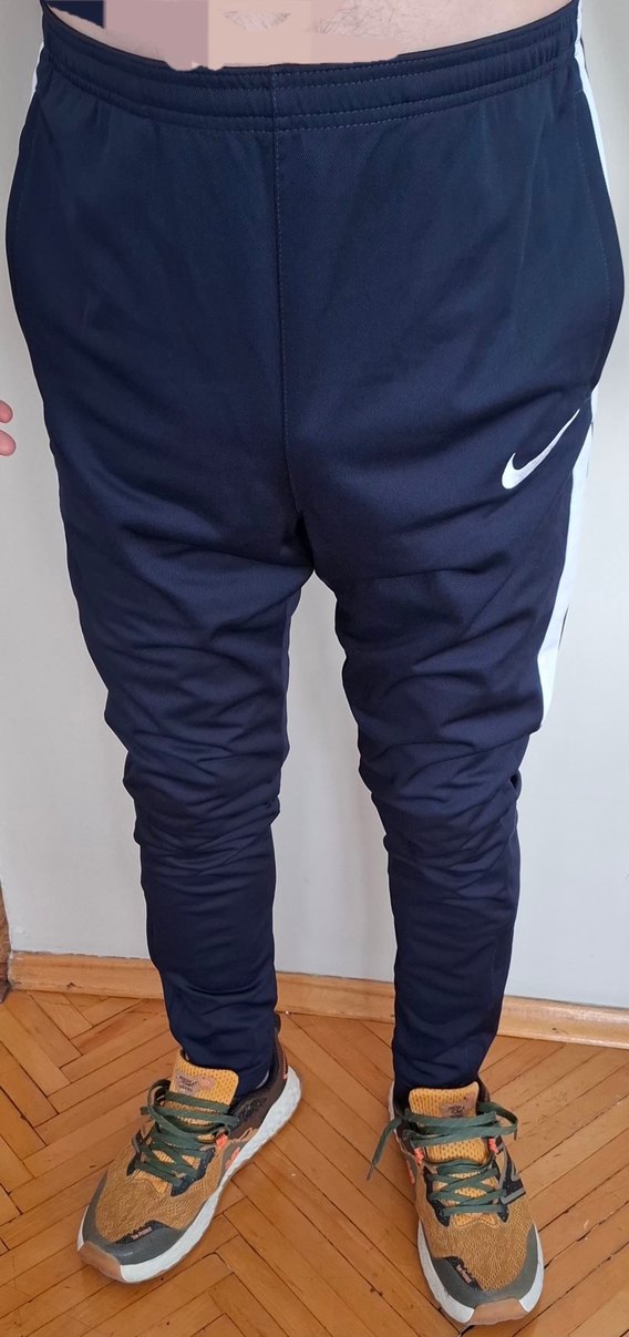 Nike Lacivert Dar Kesim Eşofman - Görsel 5