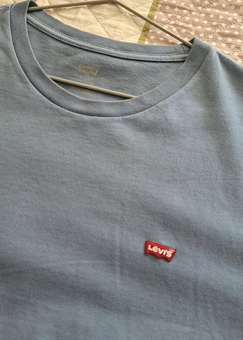 Levis Mavi Bisiklet Yaka Tisort