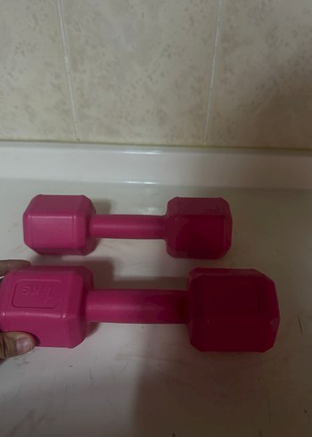 Pembe Egzersiz dambıl - Görsel 2