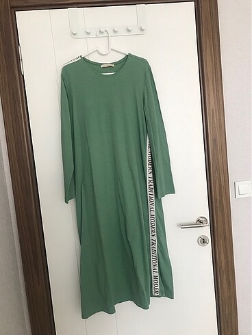Fıstık yeşili kadın elbise / ALLDAY marka