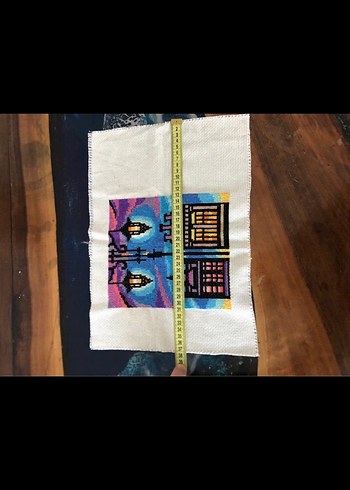 Nakışlı Çok Renkli Dekoratif Yastık Kılıfı - Görsel 2