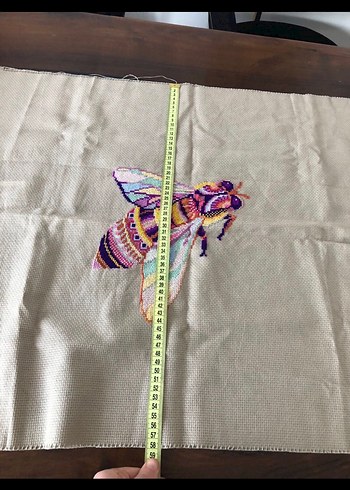 Renkli Nakışlı Boncuklu Arı - Görsel 2