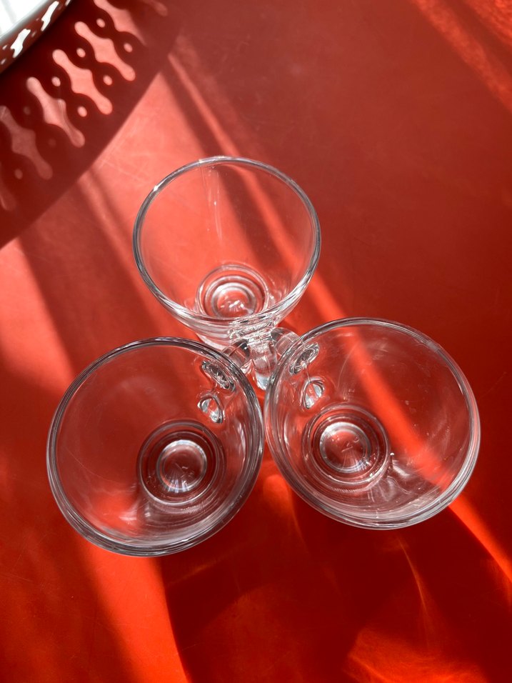 Şeffaf Kulplu Cam Fincan - Görsel 3