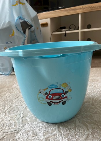 Pastel Mavi Bebek Banyo Seti - Görsel 3