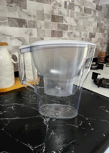 Beyaz Gri Su Arıtma Sürahisi - Görsel 3