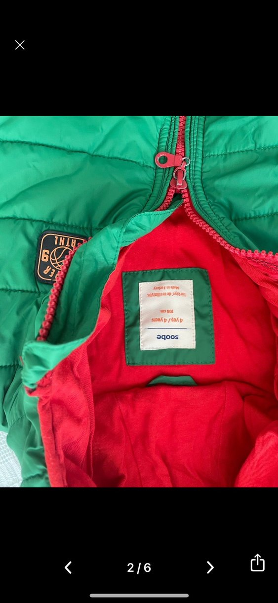 Çocuk mont - Görsel 2