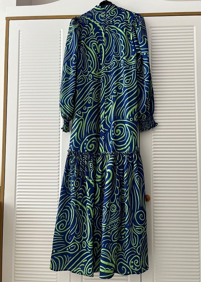 Desenli Elbise - Görsel 3