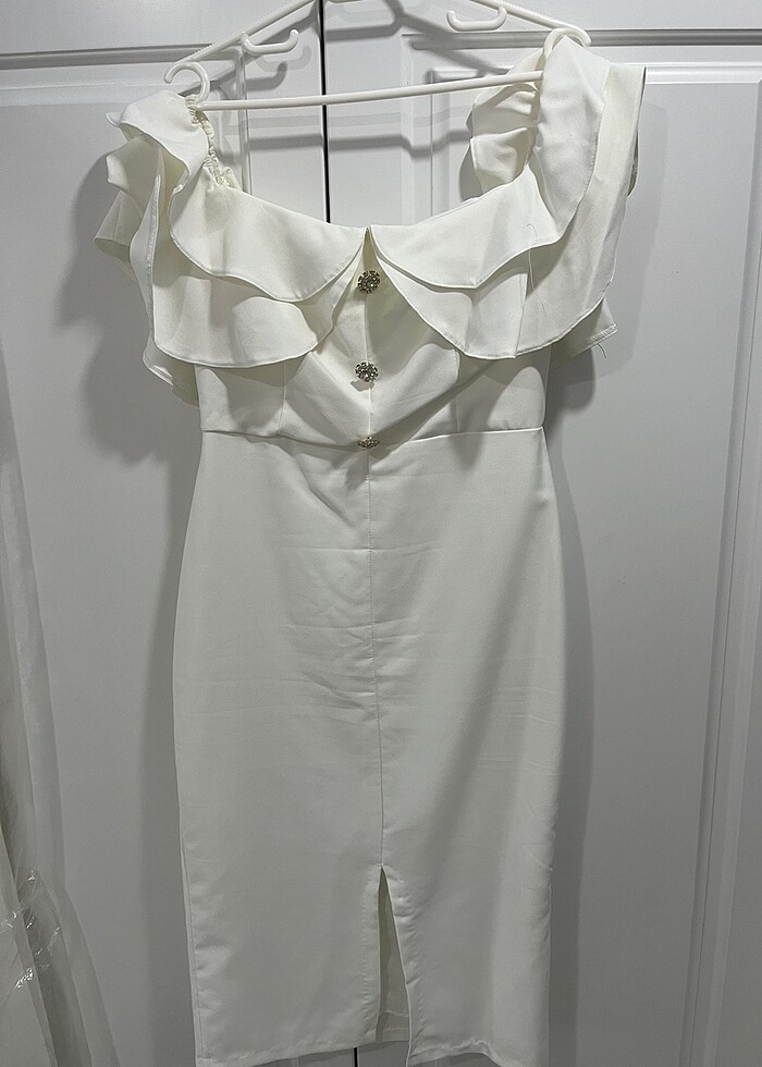 Beyaz elbise - Görsel 2