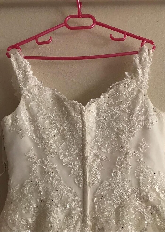 Acil satılık Oleg cassini helen model gelinlik - Görsel 2