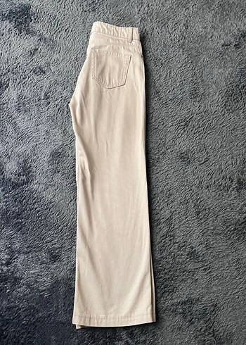 Bej Kadın Kot Pantolon