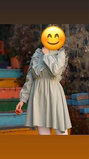 Yeşil tunik