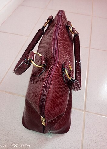 Bordo çanta 