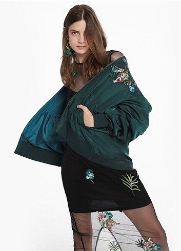 Twist bomber ceket yepyeni