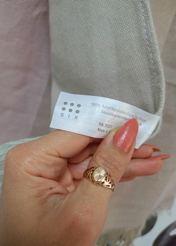 Atkı şal - Görsel 3