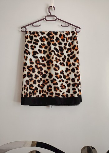 Leopar Desenli Midi Pareo - Görsel 5