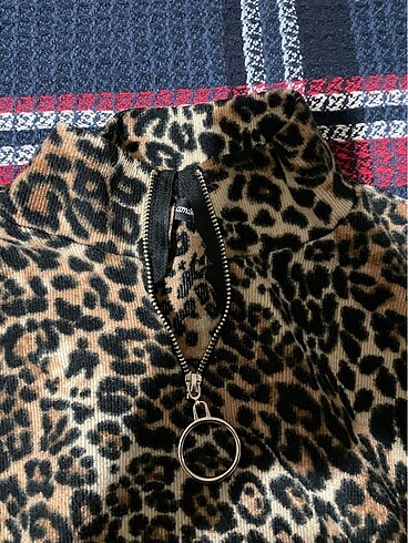 Diğer Leopar desen bluz