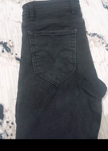 32 Beden Siyah Erkek Denim Pantolon