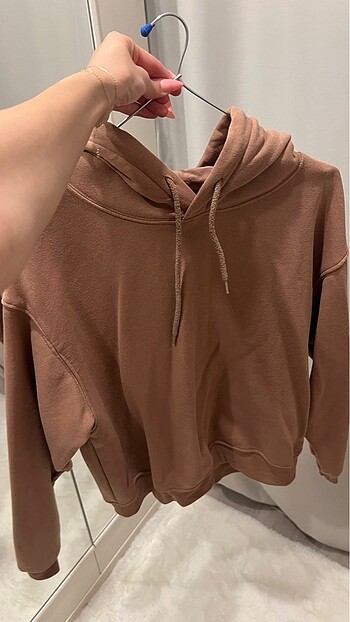 Kahverengi sweatshirt