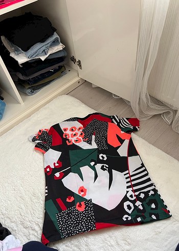 Adidas Renkli Baskılı adidas