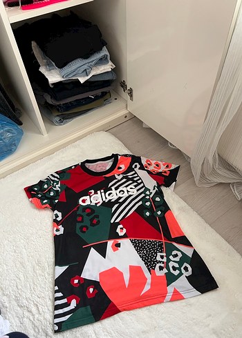 Renkli Baskılı adidas