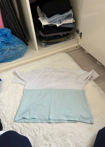 Diğer Beyaz Pastel Renkli Pul Detaylı Tişört