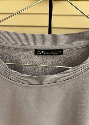 Lila Kadın Bisiklet Yaka Sweatshirt - Görsel 2