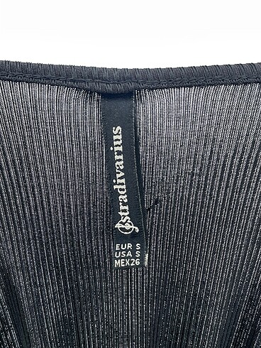 s Beden siyah Renk Stradivarius Uzun Elbise %70 İndirimli.
