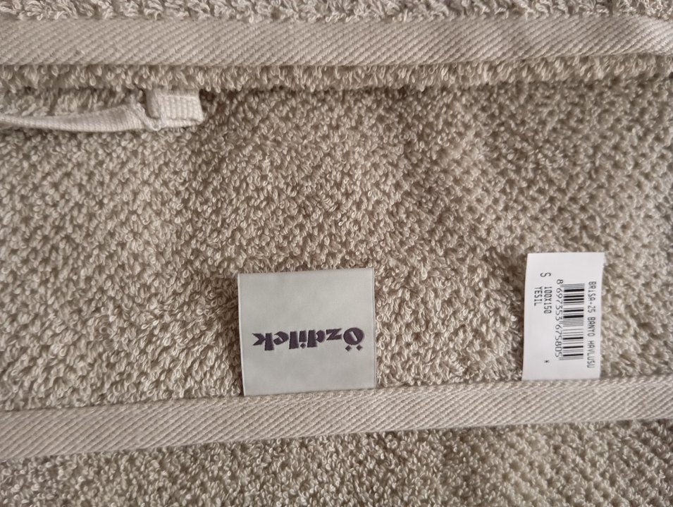 Bej Renkli Yumuşak Havlu Seti - Görsel 3